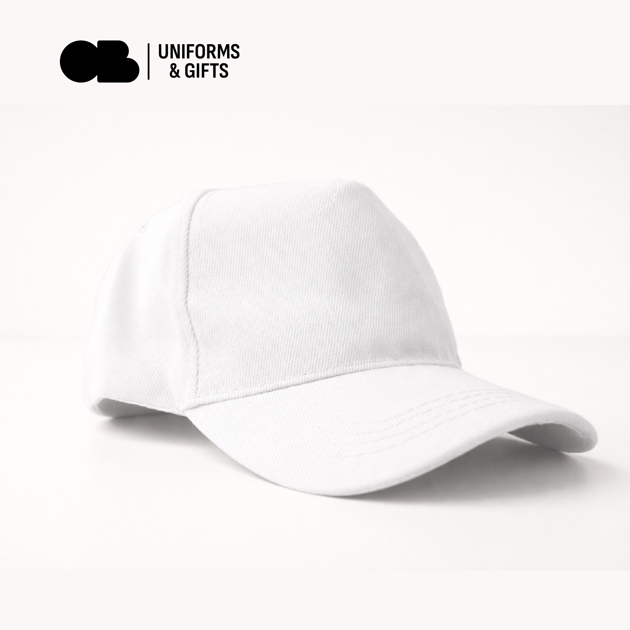 قبعة قماشية لون أبيض